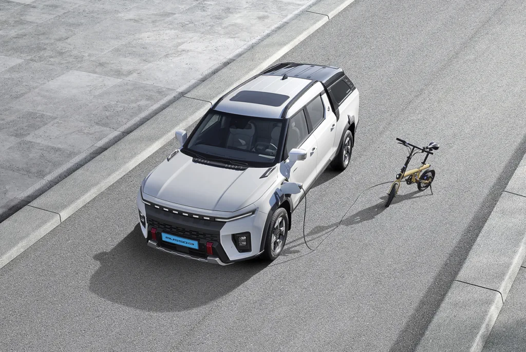 KGM, 실구매가 3천만원 대 전기 픽업트럭 무쏘 EV 공식 출시 3 KGM_무쏘_EV