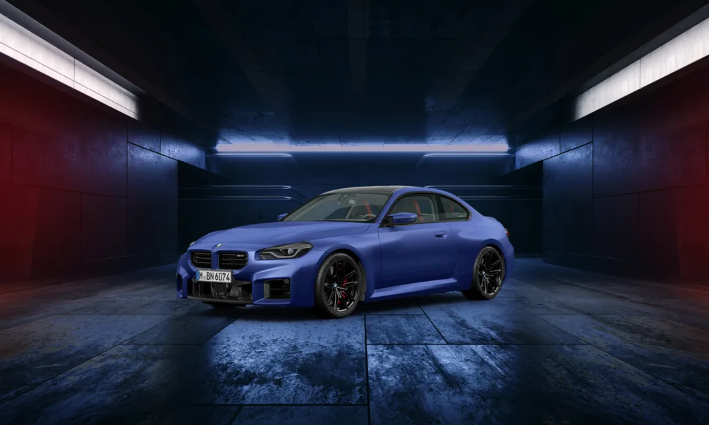 BMW 뉴 M2 쿠페 프로즌 포티마오 블루 에디션