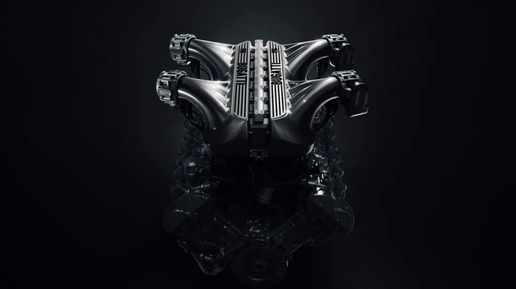 Bugatti V16 engine, Slience to Symphony 5 부가티 V16 엔진 탑재한 투르비온 (Silence to Symphony: The Birth of Bugatti’s new Mechanical Heart)