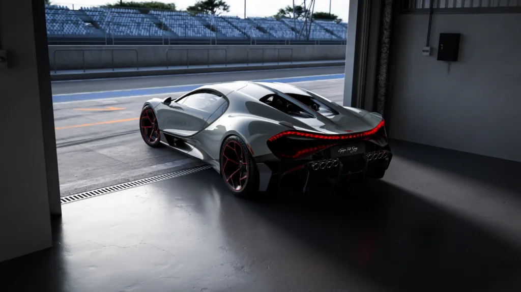 부가티 투르비온 에퀴프 푸어상 패키지 (Bugatti Tourbillon debuts Équipe Pur Sang option as customer configurations begin)