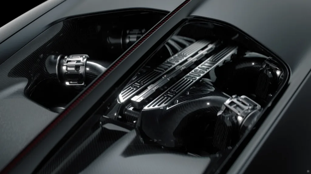 Bugatti V16 engine, Slience to Symphony 1 부가티 V16 엔진 탑재한 투르비온 (Silence to Symphony: The Birth of Bugatti’s new Mechanical Heart)