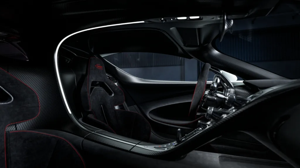 부가티 투르비온 에퀴프 푸어상 패키지 (Bugatti Tourbillon debuts Équipe Pur Sang option as customer configurations begin)