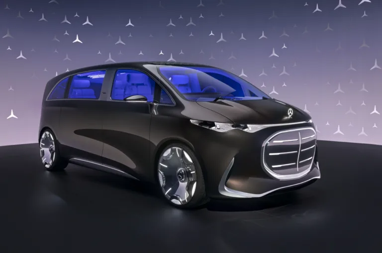 메르세데스-벤츠 비전 V (Dawn of a new era: the Vision V provides a glimpse of a new segment of luxury limousines)