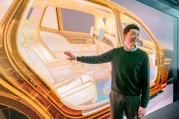 Genesis Interior Design Chief explains "What's Next?" 7 WHAT'S NEXT FOR GENESIS CABINS? GENESIS INTERIOR DESIGN CHIEF Jaeho Oh EXPLAINS