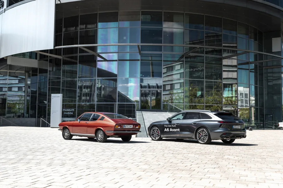 The new Audi A6 meets its elders 3 Nine generations of success: the new Audi A6 meets its elders