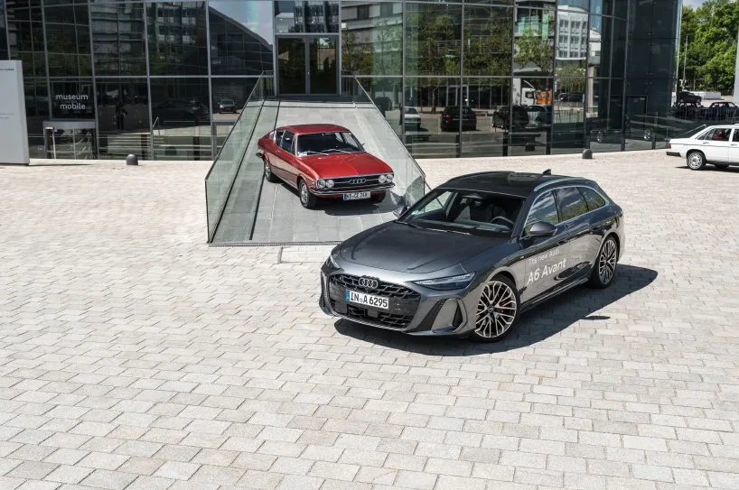 The new Audi A6 meets its elders 2 Nine generations of success: the new Audi A6 meets its elders