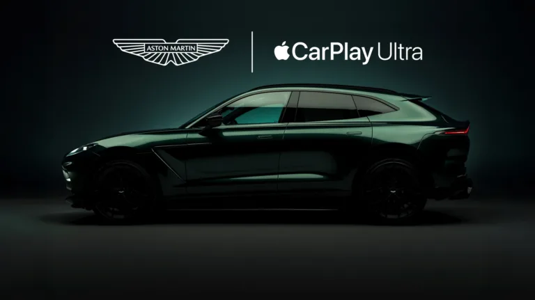 애스턴마틴, 애플 카플레이 울트라 최초 적용(Aston Martin_Apple CarPlay Ultra)