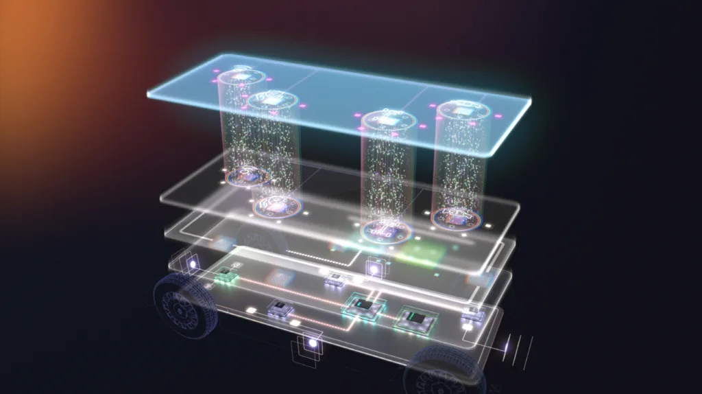 Renault buult around the SDV architecture by Ampere with 3 LCVs 1 르노 암페어 SDV 차량 (Trafic, Estafette and Goelette, the first Renault vehicles built around the SDV (Software Defined Vehicle) architecture by Ampere)