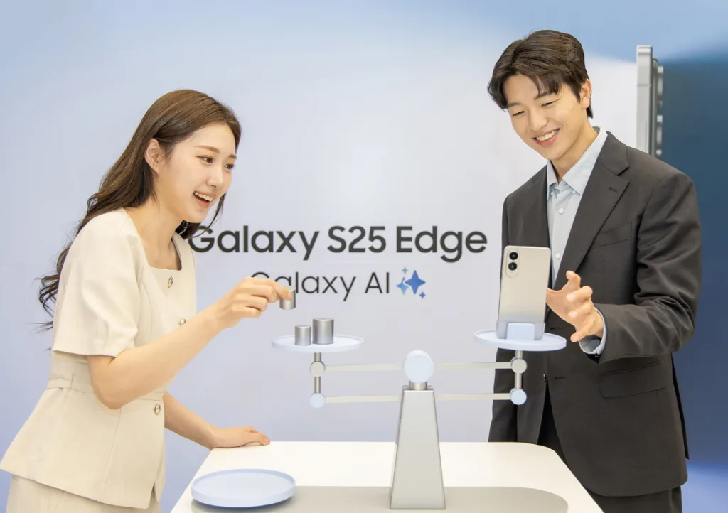 갤럭시 S25 엣지 등장, 초슬림의 한계를 뛰어 넘는 혁신의 완성 5 삼성전자 갤럭시 S25 엣지 (Galaxy S25 Edge)