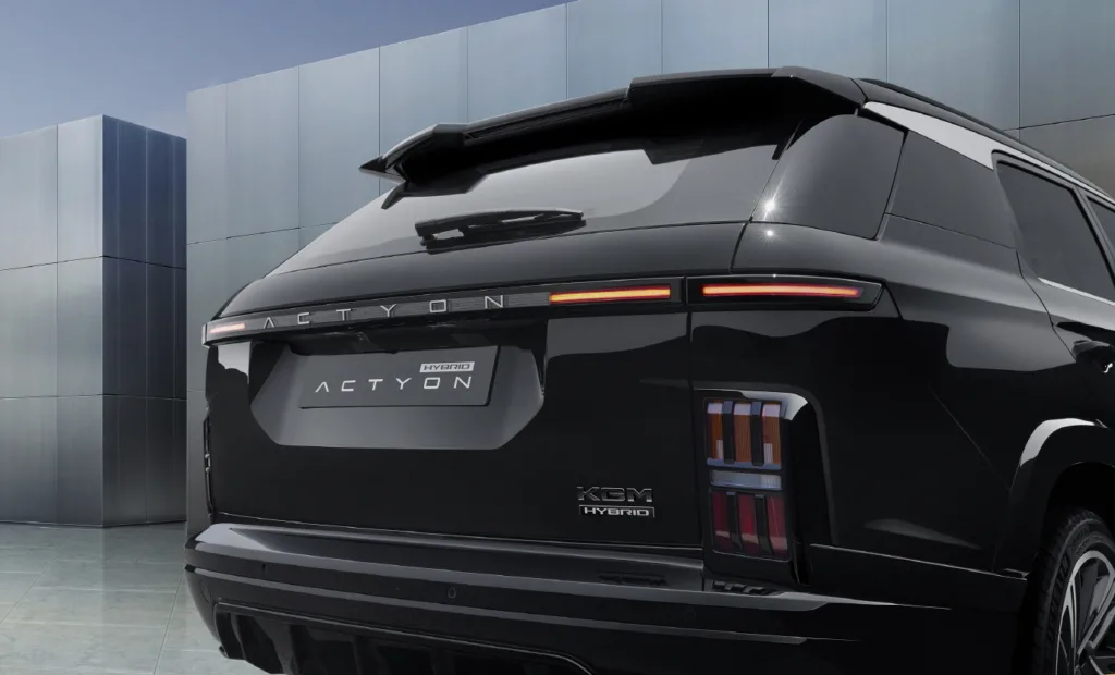 KGM 액티언 하이브리드, 15km/l 연비에 3천만 원대 사전계약 시작 4 KGM 액티언 하이브리드