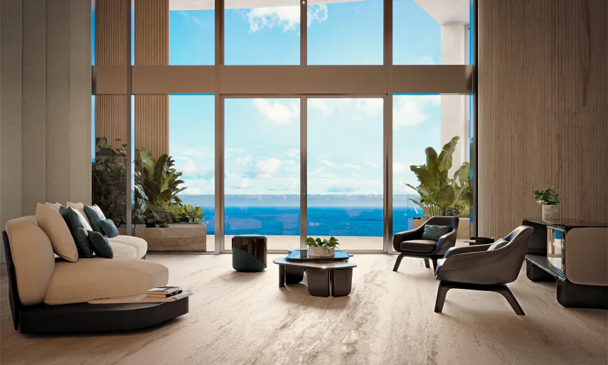 Spectacular penthouse unveiled at the Bentley Residences, Miami - with a breathtaking interior design concept