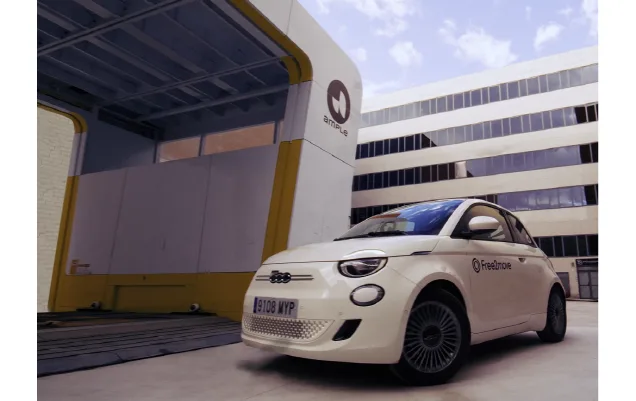 피아트 500e 전기차 배터리 교환 기술, FIAT redefines the rules of electrification with a less than five-minutes recharge solution