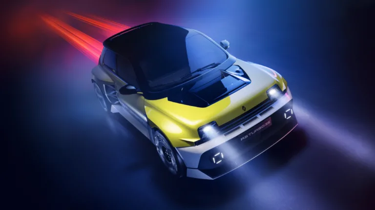 르노 5 터보 3E (Renault 5 Turbo 3E, the legend returns in the form of the very first electric "mini-supercar")