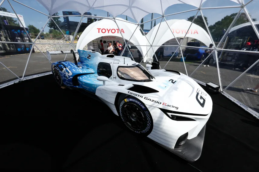 TOYOTA GAZOO Racing、 液体水素を燃料とする「GR LH2 Racing Concept」をル・マン初披露！