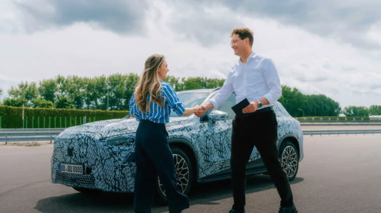 Mercedes-Benz CEO Ola Källenius tests the all-new electric GLC, with five challenges