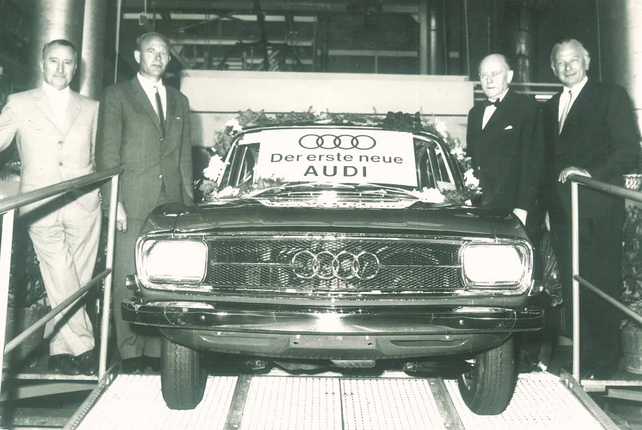 아우디_A new era for the four rings: 60 years since the first post-war Audi