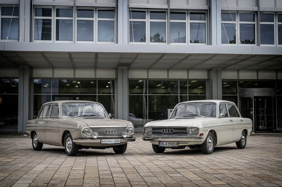아우디_A new era for the four rings: 60 years since the first post-war Audi