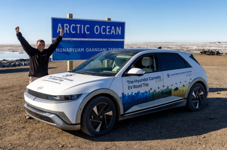 아이오닉 5(Hyundai IONIQ 5 Completes Epic EV Road Trip to the Arctic Ocean)