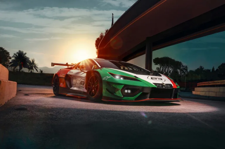 람보르기니 테메라리오 GT3 - Lamborghini Temerario GT3 race car takes the stage at Goodwood Festival of Speed, alongside public dynamic debut of Temerario super sports model