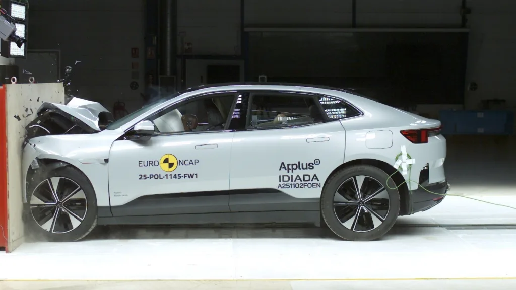 폴스타 4, EURONCAP 충돌테스트, polestar 4