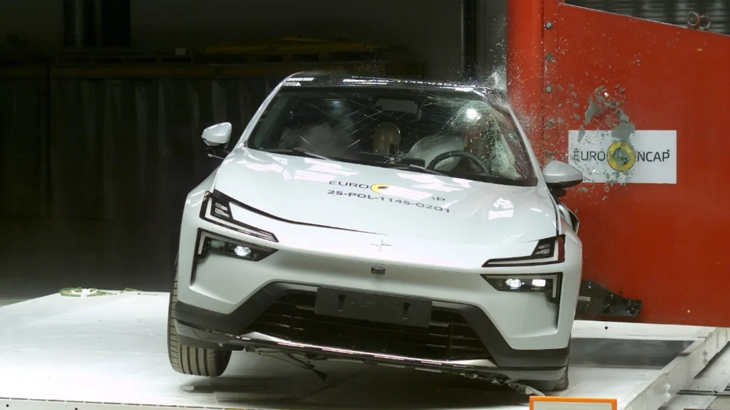 폴스타 4, EURONCAP 충돌테스트, polestar 4
