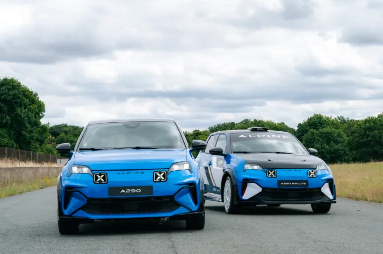 Alpine A290 Rallye, a high-performance, 100% electric offer in the customers racing world