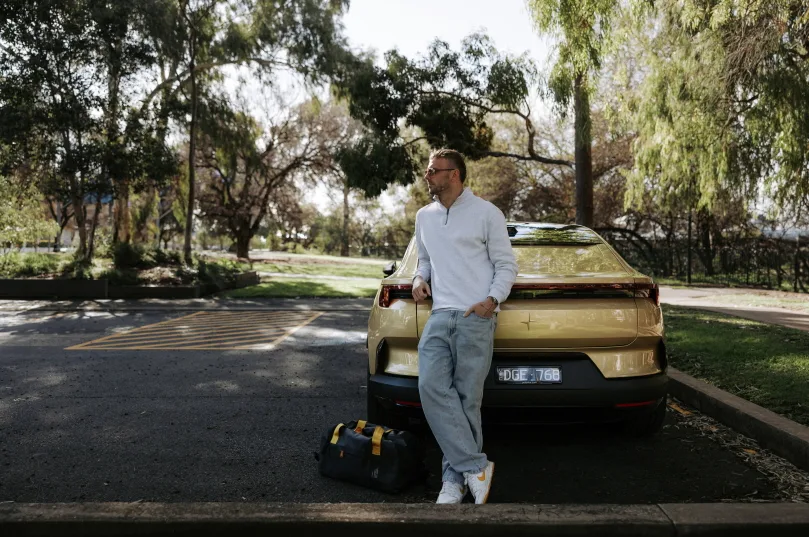 Polestar 4 will together with Olympic swimmer Kyle Chalmers 1 폴스타 4 그리고 수영 올림픽 메달리스트 카일 찰머스, Polestar partners with Olympic swimmer Kyle Chalmers