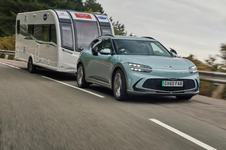 GENESIS GV60 TAKES A CLASS WIN AT THE CARAVAN AND MOTORHOME CLUB TOWCAR OF THE YEAR AWARDS