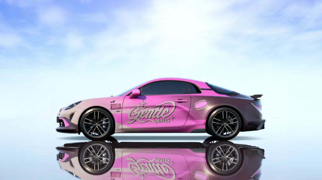 Alpine A110 GTS X Gentle Mates 6 https://mobilityground.com/wp-content/uploads/2025/09/Alpine-A110-GTS-X-Gentle-Mates-1.webp