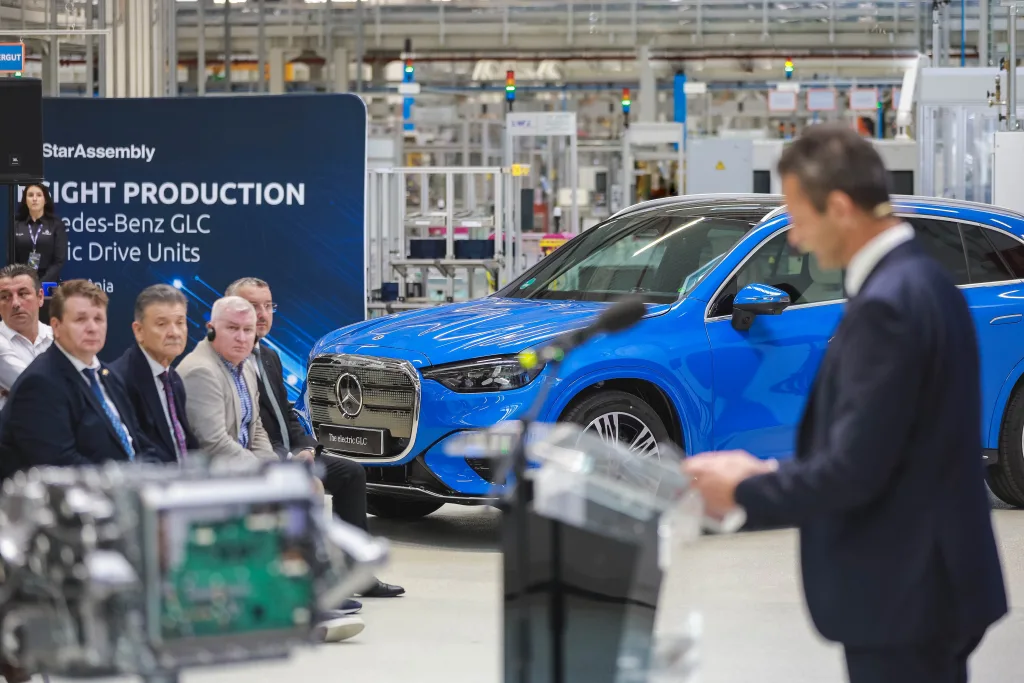 Mercedes-Benz GLC electric drive unit production just start 1 Start of production of Mercedes-Benz GLC electric drive units at Star Assembly