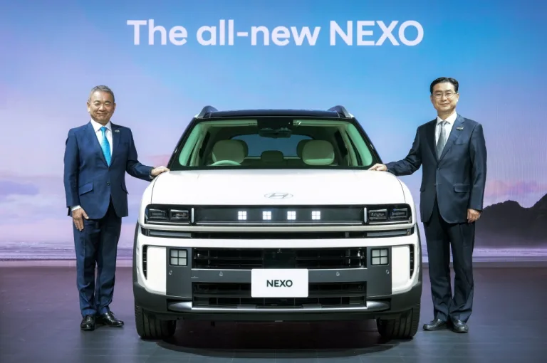 현대차 넥쏘, 재팬모빌리티쇼 참가