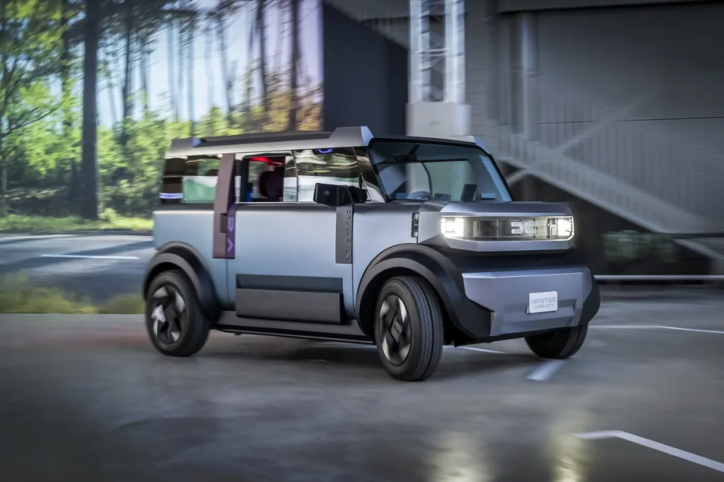 다치아 힙스터 콘셉트 공개, Dacia Hipster Concept – an alternative vision of electric mobility: ultra-affordable, ultra-essential, « à la Dacia »