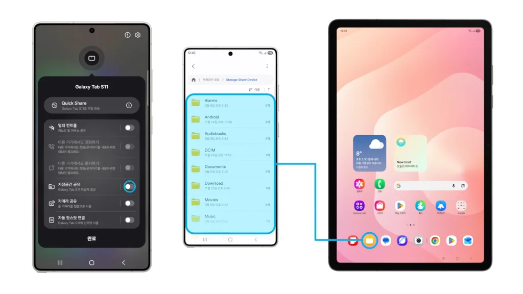 삼성전자 One UI 8.5 베타 8일 시작, 갤럭시 S25 시리즈 대상 3 One UI 8.5 베타 프로그램3 저장공간 공유 https://mobilityground.com/wp-content/uploads/2025/12/One-UI-8.5-베타-프로그램1_포토어시스트.webp