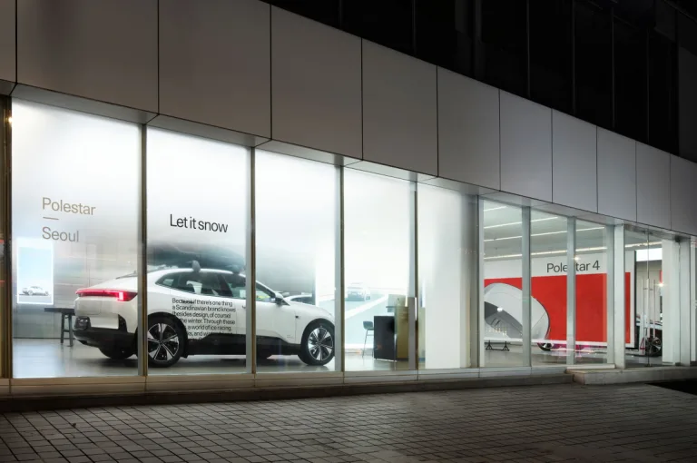 폴스타 렛 잇 스노우 겨울 캠페인