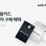 기아 전용카드 신차 구매 혜택