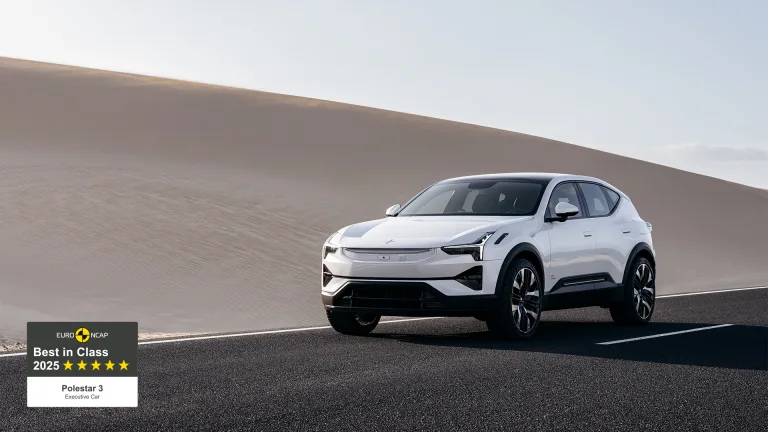 폴스타 3 유로 NCAP, Polestar 3 named safest Executive Car of 2025 by Euro NCAP