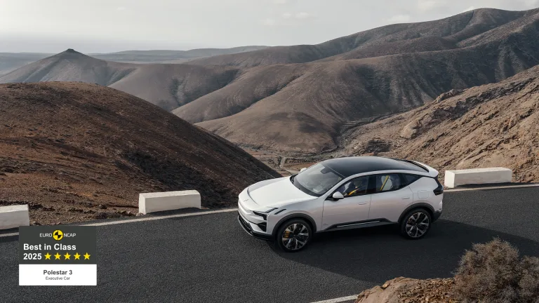 폴스타 3 유로 NCAP, Polestar 3 named safest Executive Car of 2025 by Euro NCAP