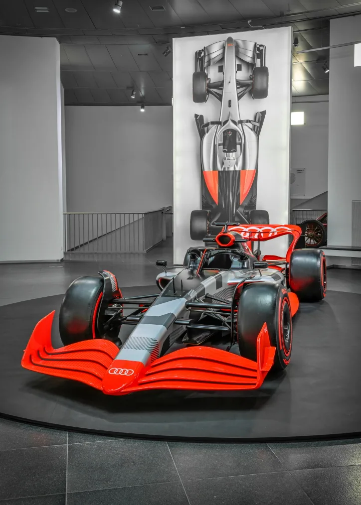 아우디 2026 F1 진출 기념 특별 전시, 100년 그랑프리 역사 공개 2 A251995 medium https://mobilityground.com/wp-content/uploads/2026/01/A251987_medium.webp