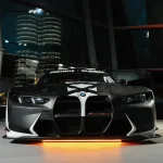 The BMW M4 GT3 EVO from Fortnite and Rocket League at BMW Welt.