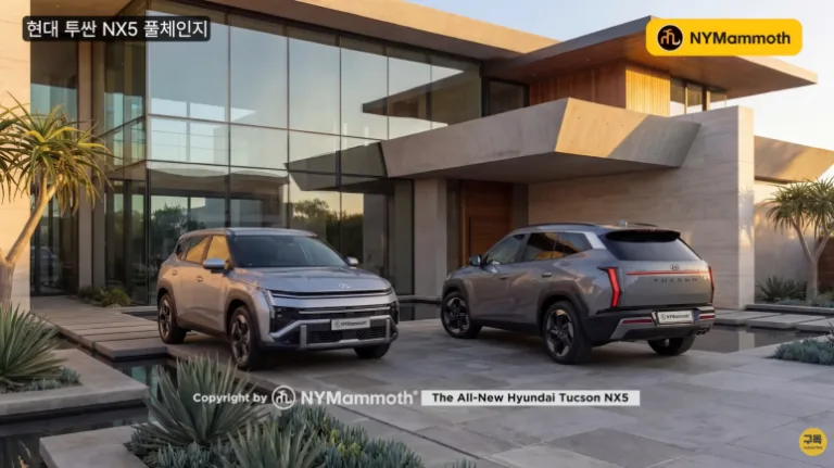 스포티지는 쳐다보지 말라! 그랜저 스타일 입은 투싼 풀체인지 볼까?