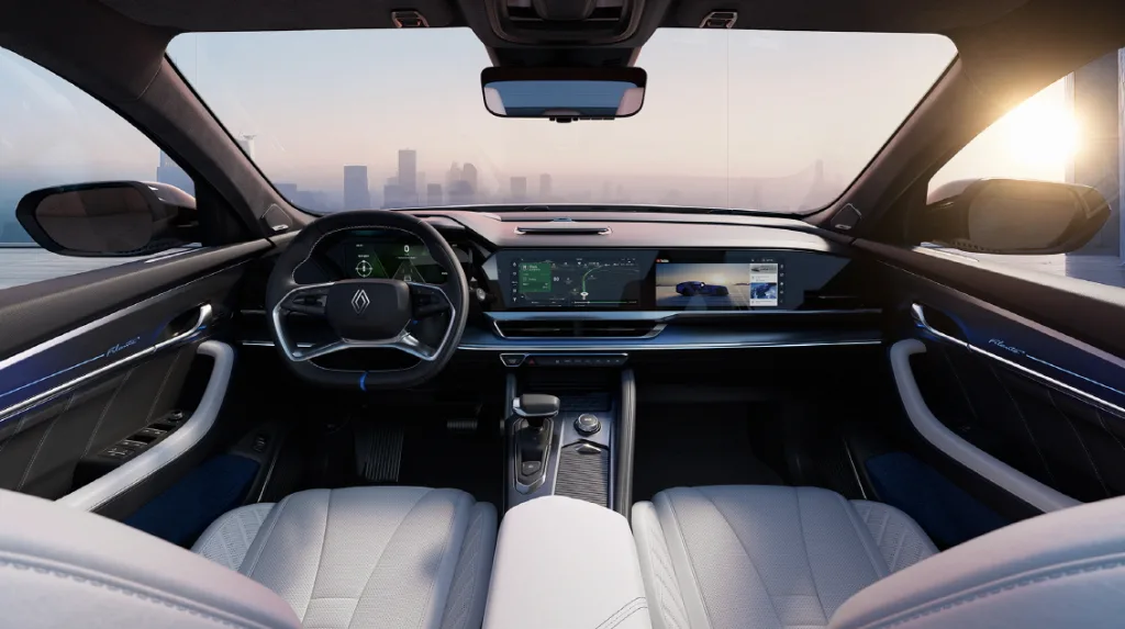 사진자료 르노 필랑트Renault FILANTE 1열 실내 https://mobilityground.com/wp-content/uploads/2026/01/사진자료-르노-필랑트Renault-FILANTE-공개-행사_3.webp