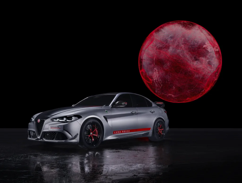 알파로메오 줄리아 콰드리폴리오 루나 로싸, Blown in by the Wind, Forged by Passion: Alfa Romeo Giulia Quadrifoglio Luna Rossa debuts as the most extreme Quadrifoglio ever
