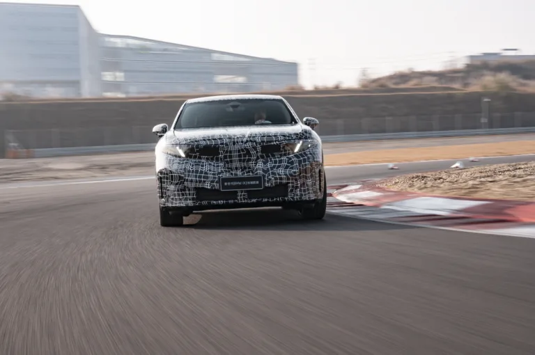 BMW iX3 Long Wheelbase Advances Toward World Premiere