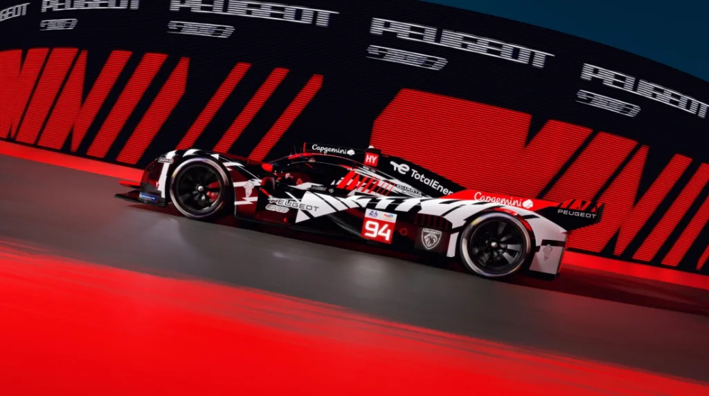 푸조 9X8 2026 WEC 신규 리버리 공개, 푸조 205 GTi 컬러 계승 3 사진자료2 푸조 2026년 9X8 경주차 신규 리버리 공개 https://mobilityground.com/wp-content/uploads/2026/02/사진자료1-푸조-2026년-9X8-경주차-신규-리버리-공개.webp