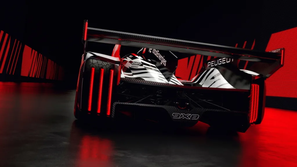 푸조 9X8 2026 WEC 신규 리버리 공개, 푸조 205 GTi 컬러 계승 2 사진자료3 푸조 2026년 9X8 경주차 신규 리버리 공개 https://mobilityground.com/wp-content/uploads/2026/02/사진자료1-푸조-2026년-9X8-경주차-신규-리버리-공개.webp