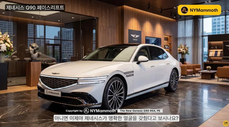 제네시스 G90 예상도