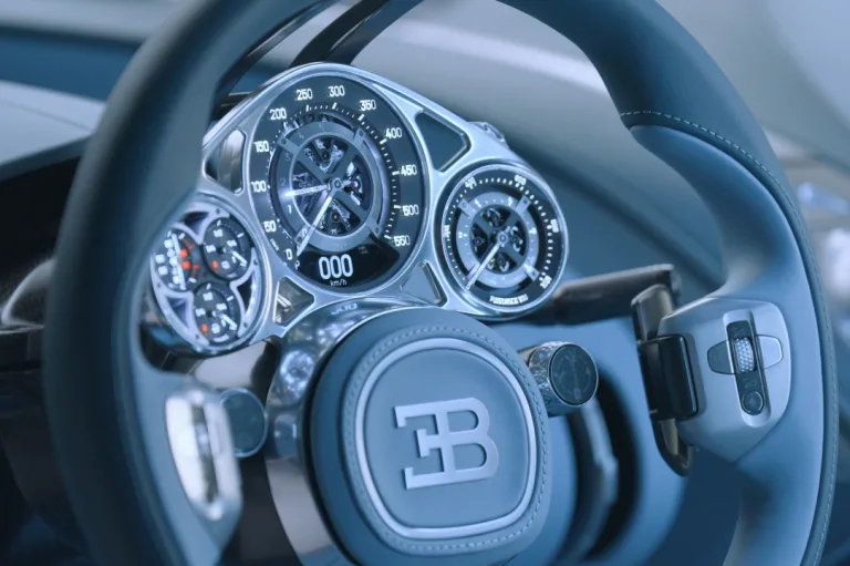 부가티 투르비온, Masterpiece within a masterpiece: Bringing haute horlogerie to the Bugatti Tourbillon