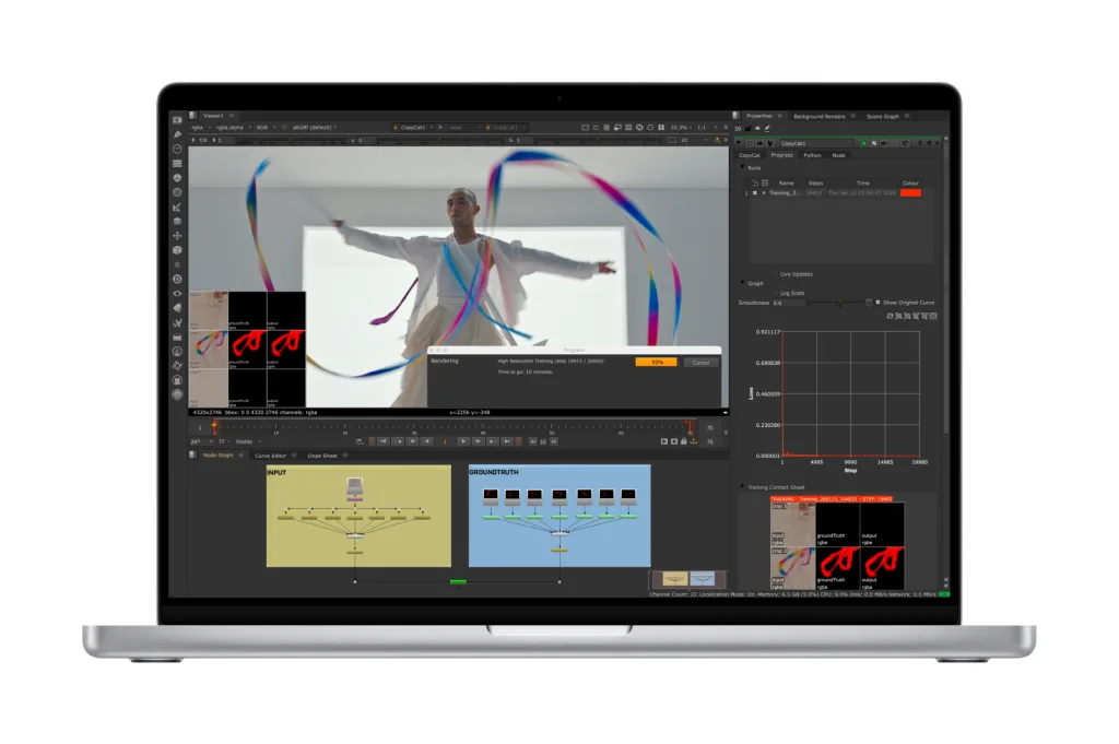 애플 "M5 맥북 프로, M1 대비 AI 이미지 생성 8배 빨라져" 4 Apple MacBook Pro M5 Pro and M5 Max NukeX 260303 https://mobilityground.com/wp-content/uploads/2026/03/Apple-MacBook-Pro-M5-Pro-and-M5-Max-NukeX-260303.webp