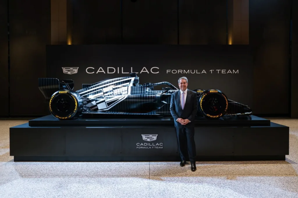 캐딜락 F1 팀 리버리, Cadillac Formula 1® Team Unveils Special Edition Livery for Barcelona Shakedown