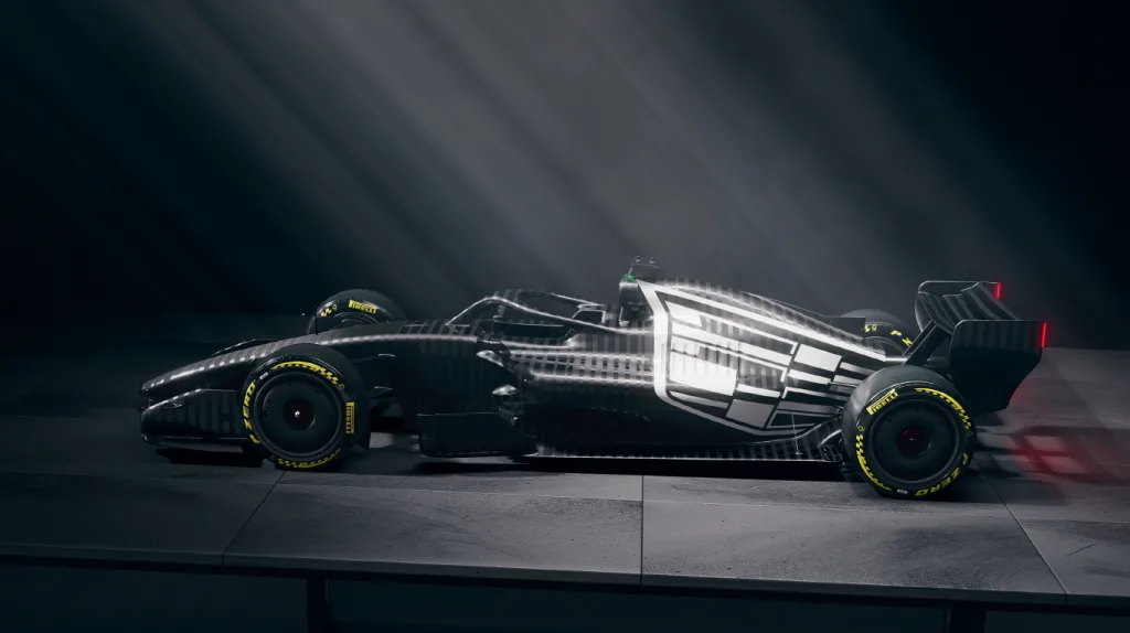 캐딜락 F1 팀 리버리, Cadillac Formula 1® Team Unveils Special Edition Livery for Barcelona Shakedown